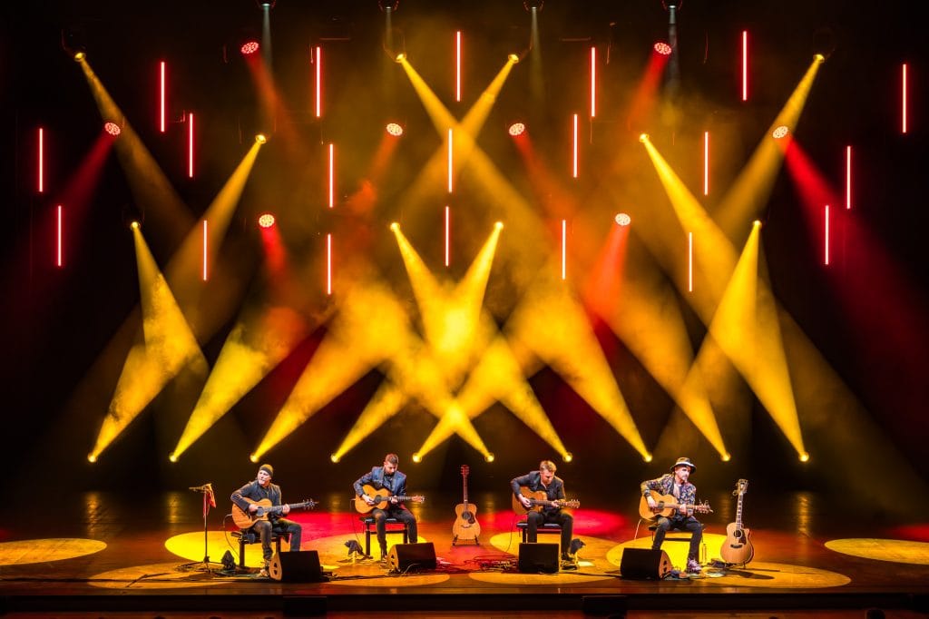 The Italian Guitar Quartet “40 Fingers” will perform in Riga with a grand concert