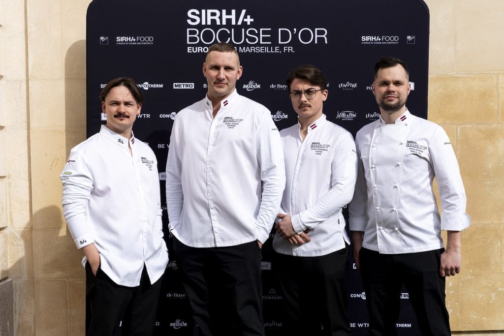 Latvian chefs successfully perform in the most prestigious culinary competition in the world “Bocuse d'Or”